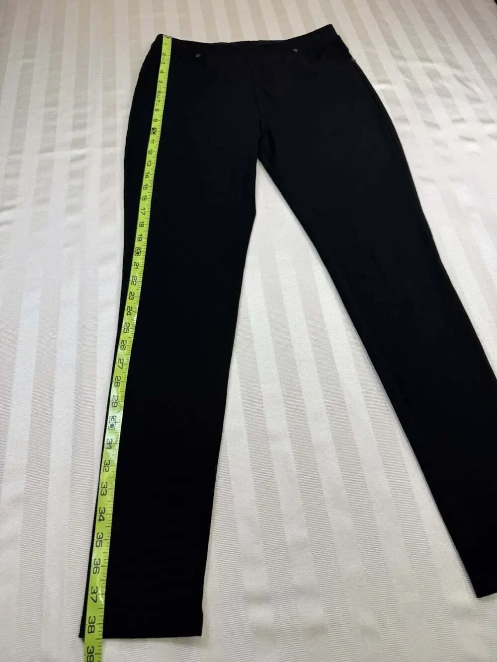 Lildy Skinny Fit High Rise Stretch Denim Jeggings Black Size S-M Back Pockets